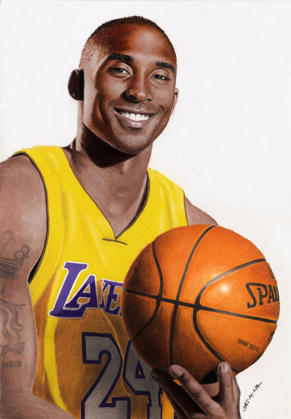 Kobe Bryant Tribute Portrait Illustration by Scotty Russell on Dribbble